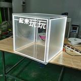 晶莹亚克力展示道具头像