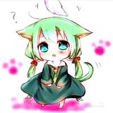 猫露骨头像