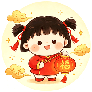 福气小丸子头像