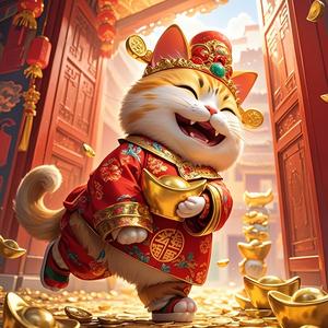 小金猫头像