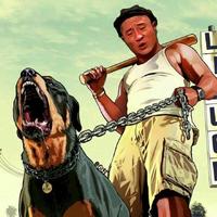 农村小伙养兔头像