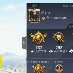 和平精英小祝头像