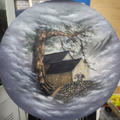 油绘水手头像