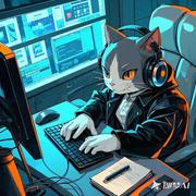 前端猫咪code的个人资料头像