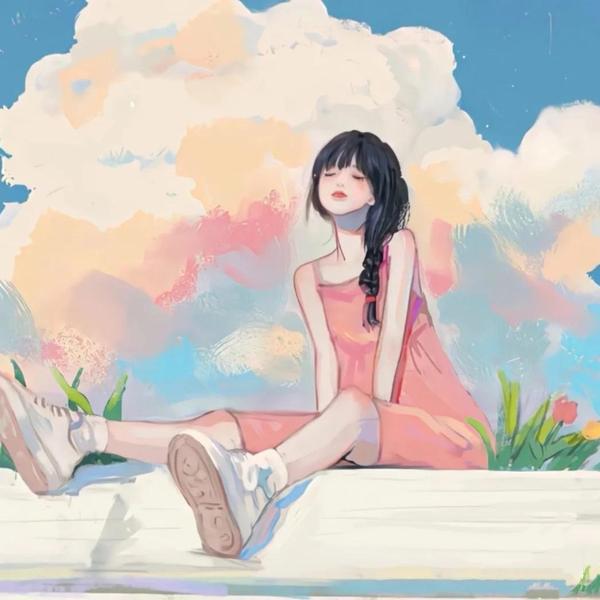 方向盘女孩girl头像