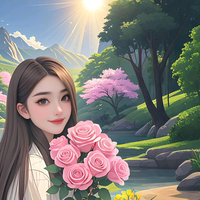 悠闲明月OX头像