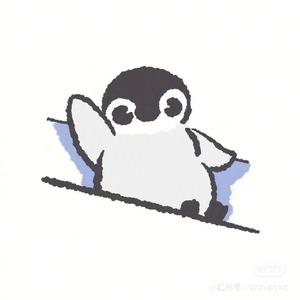 小企鹅绘画头像