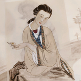 水墨逸心人头像