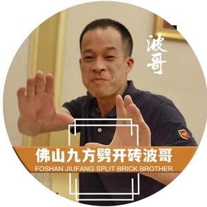 九方劈开砖波哥头像