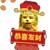 无拘无束的多彩饺子头像