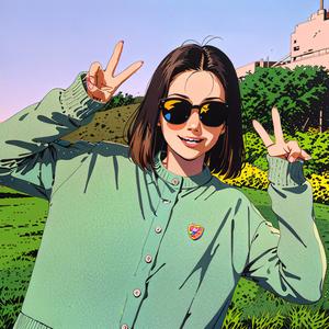 满嘴的巧克力头像