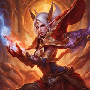 BD魔兽小雅头像