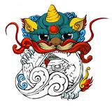 五里神兽头像