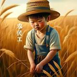 八零版农民头像