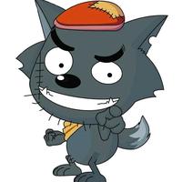 灰大狼不是狼头像