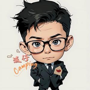 波仔在露营头像