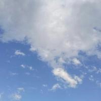 蓝天白云风景美空气好头像