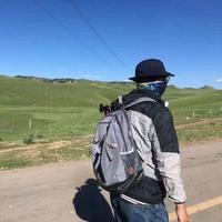 挂在树上的妖怪头像