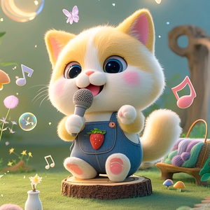 五颜六色猫咪头像