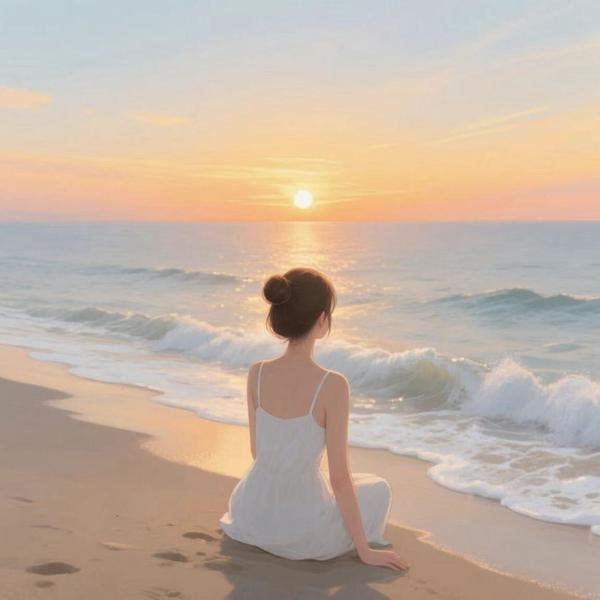 塔上吹风的游客头像