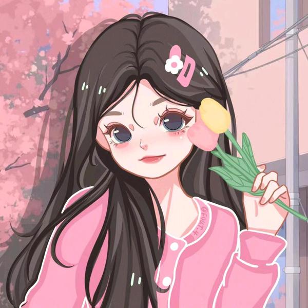 开着糯玉米的女孩头像
