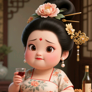 微胖女神头像