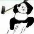 三观最正的熊猫人头像
